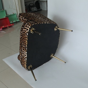 Custom Luipaard-Print Stof Woonkamer Sofa Stoel Met <span class=keywords><strong>4</strong></span> Benen - Product Image 5