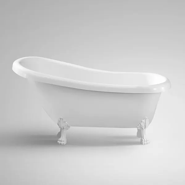 Freestanding Bathtub Aifol Luxury 59 Inch Small Size Clawfoot Black White Freestanding Bathtub Indoor Baty Tubs