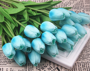<span class=keywords><strong>Fiore</strong></span> artificiale del <span class=keywords><strong>tulipano</strong></span> di tocco reale per la decorazione domestica - Product Image 5