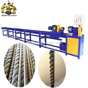 DH-DLG76 Automatic Decorative Iron Pipe Iron Tube Twisting Machine