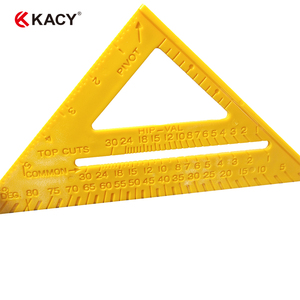 Strumento di Layout quadrato angolo di plastica quadrato righello per carpentiere triangolo destro, piazza di plastica - Product Image 4