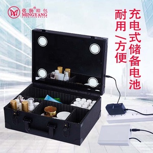 Melason Wholesale Professional Display Makeup Artist Aluminum Trolley Storage Cosmetic <strong>Nail</strong> <strong>Case</strong> - Product Image 3