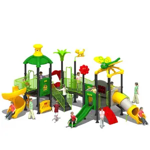 זול חיצוני פלסטיק Playsets ג 'ונגל חדר כושר לילדים