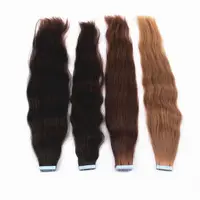 Beauty Plus nastro riccio di colore diverso nelle estensioni dei capelli di Remy disponibili estensioni dei capelli del nastro riccio brasiliano
