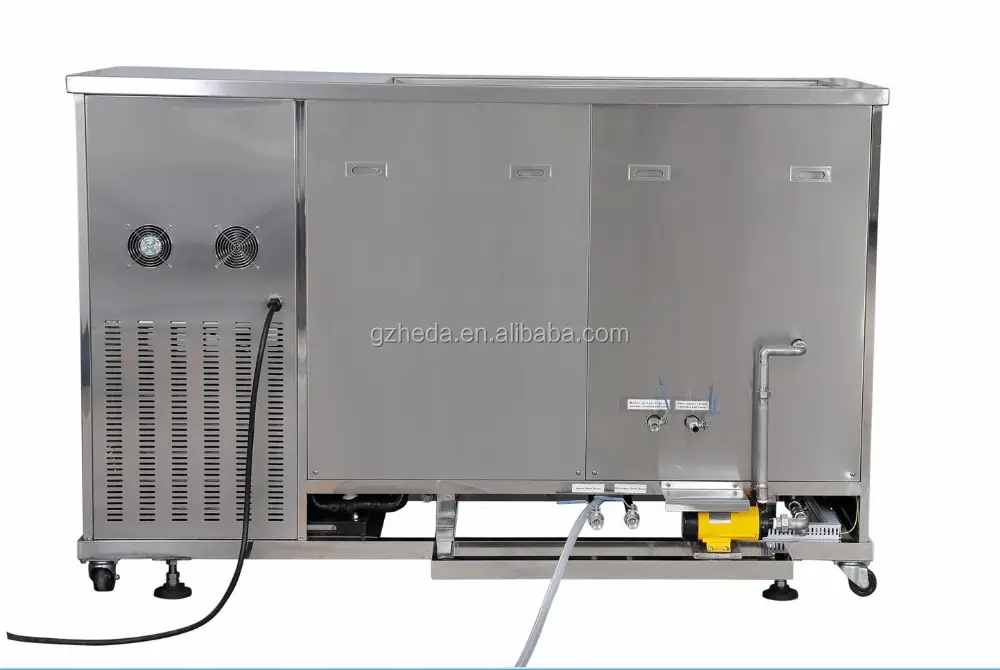 2 tanks 900W ultrasonic vapor degreaser for PCB pallet OEM available degreasing machine from China