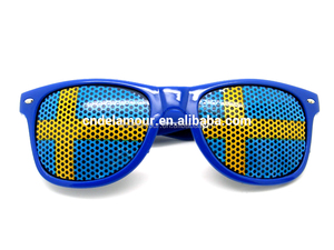 Parte barato país bandera fan gafas de sol <span class=keywords><strong>estenopeica</strong></span> pegatina DLC9010-1 lentes gafas de sol - Product Image 5