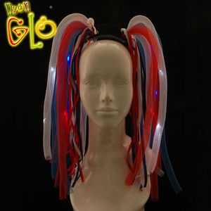 Bandeau de nouilles lumineux à LED Bandeau de cheveux amusant pour fête - Product Image 4