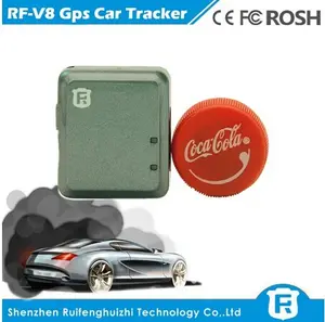 Made in china gps tracker carro venda quente rf-v8 frete software online gps rastreador cartão sim