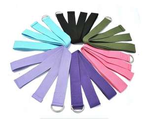 Cintura elastica per allenamento Fitness con cintura elastica per <span class=keywords><strong>Yoga</strong></span> con anello a D - Product Image 6