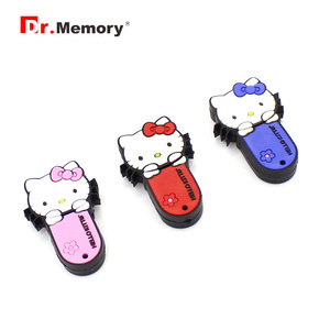 Mini Hello <span class=keywords><strong>Kitty</strong></span> Usb Flash Drive 32Gb Pen Drive 4GB 8GB 16GB 32GB 64GB Phim Hoạt Hình Pendrive Flash Memory Stick Đĩa USB 2.0 - Product Image 2