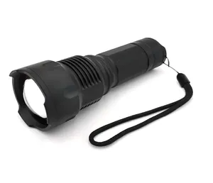 Super Terang Taktis 10 W 1000Lumens T6 High Power Zoomable USB Rechargeable Torch LED Flashlight