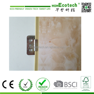 Película <span class=keywords><strong>de</strong></span> <span class=keywords><strong>PVC</strong></span> laminado wpc revestimiento <span class=keywords><strong>de</strong></span> la pared interior y el panel <span class=keywords><strong>de</strong></span> techo y zócalos - Product Image 5