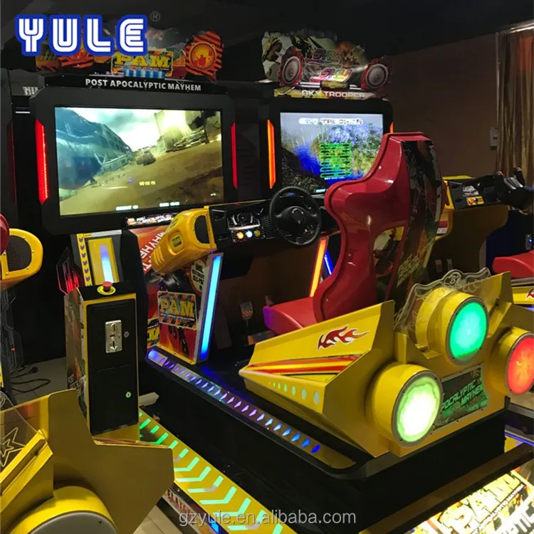 Parque de Atracciones Simulador de juego de carreras/máquina de conducción Arcade juegos/moneda operado juego de carreras de coches de la máquina