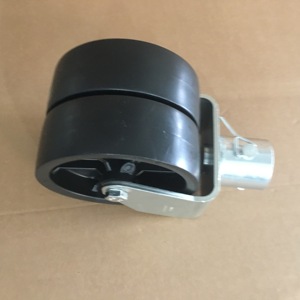 Nuova Ruota di Supporto in Plastica BULLDOG da 6 Pollici per Rimorchio - Capacità di Carico 2000 libbre - Product Image 5