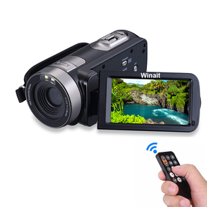 Mới Đến Chuyên Nghiệp Video Camera Hồng Ngoại Nightshot Điều Khiển Từ Xa Kỹ Thuật Số Ghi Video 3.0 "Màn Hình Cảm Ứng 1080 P HD - Product Image 1