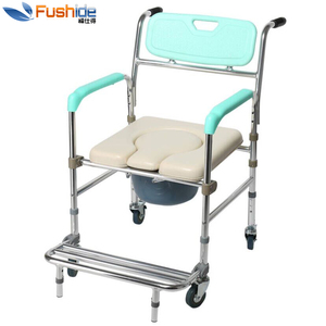 Silla de transferencia de aluminio <span class=keywords><strong>para</strong></span> discapacitados, reposapiés antiinclinación - Product Image 2