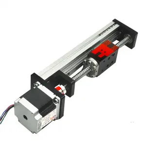 Sistema de guia linear do trilho da corrediça do cnc, pagamento do servo do motor integrado do passo do deslizante horizontal uso vertical