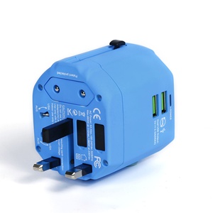 Adaptateur de voyage Hugotravel, nouveauté, vente en gros, avec batterie externe, ensemble d'accessoires mobiles pour la <span class=keywords><strong>promotion</strong></span>, souvenirs, cadeaux - Product Image 6