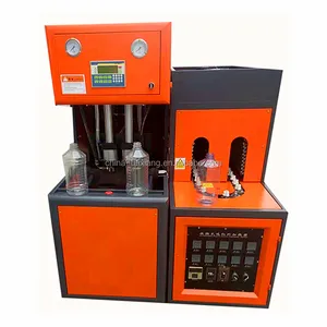 TXM Hot -sale semi automatic PET plastic glass water bottle blowing machine,China manufacturer