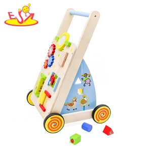 New Design Educational Babywalker <strong>Wooden</strong> Baby <strong>Walker</strong> for <strong>Push</strong> <strong>Along</strong> W16E143 - Product Image 4