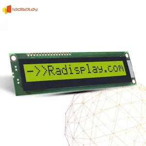 STN Green ST7066 ST7065 액 crystal 16x1 Single line LCD display module