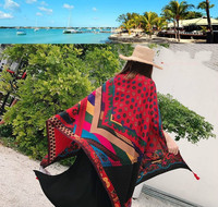Femmes Nouveau Style Coton Ponchos et Châles Vente en Gros