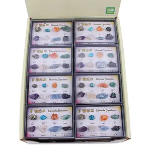 Yase other natural stone manufacturer 8 kinds rough natural natural diamond stone fengshui mini plastics box stone