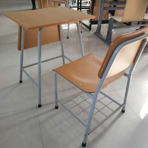 Mobilier scolaire vietnamien en bois, siège unique, meilleur mobilier scolaire, bureau et chaise pour étudiants - Product Image 5