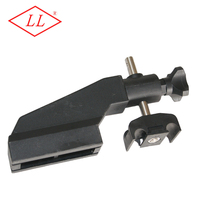 Support de Rail de guidage de convoyeur unique réglable Utilisation industrielle en acier nylon en acier au carbone Modèle 803 Support de Machine de convoyeur