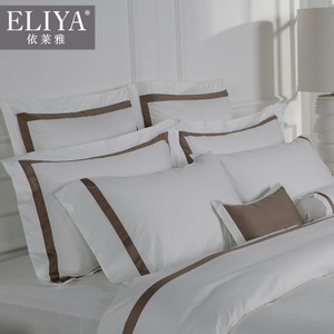 مع لحاف/طقم مفارش أسِرة فندق باكستاني قطن 60 ثانية غطاء لحاف زفاف طقم من ست قطع - Product Image 2