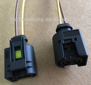 Konektor OEM 2 arah untuk steker Sensor suhu Bosch & Mercedes Benz konektor injektor bahan bakar Diesel untuk rangkaian kawat - Product Image 5