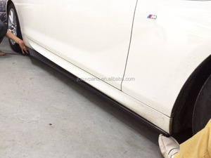 Carbon Fiber Car Side Váy Extensions Lip Cho BMW 6 Series F06 F12 F13 <span class=keywords><strong>M</strong></span> <span class=keywords><strong>Tech</strong></span> <span class=keywords><strong>M</strong></span> Thể Thao 4 Cửa 2012 - 2018 Cơ Thể Tạp Dề - Product Image 3