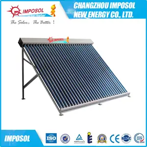 مفتاح الطاقة الشمسية الشمسية الحرارة الفائقة أداة تجميع أنبوبية للطاقة الشمسية مع EN12975 القياسية