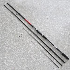 Grosir 390 cm 3 + 3 bagian Okuma Memancing Pengumpan Batang