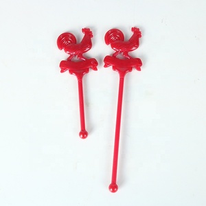 공장 공급 싼 색깔 플라스틱 교반기 - Product Image 5
