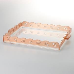 ถาดชาอะคริลิคพร้อมที่จับทำพิเศษในสต็อก - Product Image 5