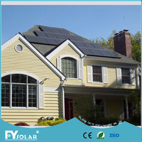 Système hybride complet éolien et solaire de 2000 W pour usage domestique hors réseau