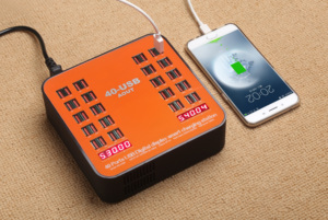 Wholesale Mobile Phone 40 <strong>USB</strong> Aout Charger 40 Ports <strong>USB</strong> Fast Charger With UK USA Europe <strong>Plug</strong> <strong>Adapter</strong> 5V 1.5 a - Product Image 4
