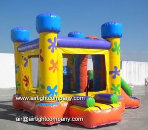 Đáng Yêu <span class=keywords><strong>CE</strong></span> Phê Duyệt <span class=keywords><strong>Inflatable</strong></span> Combo Slide, Lâu Đài <span class=keywords><strong>Bouncy</strong></span> <span class=keywords><strong>Inflatable</strong></span> Cho Trẻ Em Chơi - Product Image 4