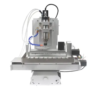 Mini CNC 5 eksen HY-3040 router Ağaç İşleme Yüksek Hassasiyetli