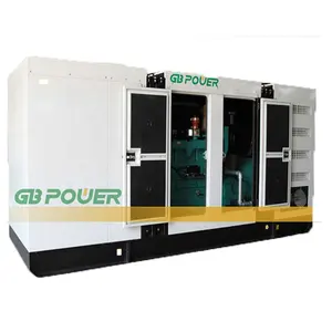 NT855 silent type diesel generator set with Genius engine