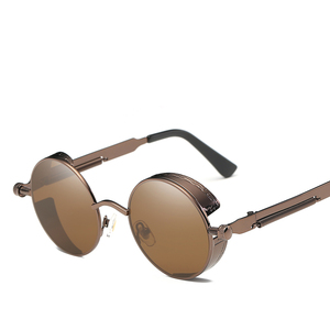 Gafas de sol redondas personalizadas para hombre y mujer, lentes de sol polarizadas Vintage a la moda, personalizadas - Product Image 2