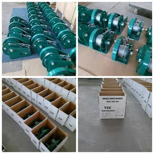 2600BL Portable Manual Hand Winch Steel Wire Or Webbing CE ISO SGS Small For Sale 100~3000kg 8425399000 BHW Or PNW Automatic TXK