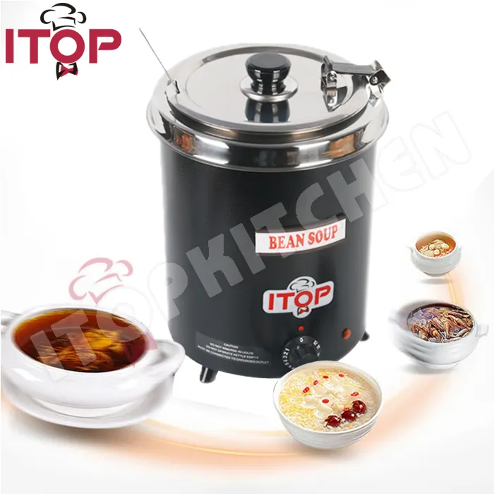 5.7L zuppa Elettrico scalda bollitore Ristorante A Buffet Zuppa Elettrica Più Caldo/Zuppa Elettrico Pentola di Riscaldamento/Zuppa Caldaia buffet attrezzature