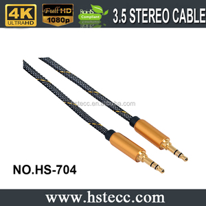 3.5mm <span class=keywords><strong>género</strong></span> <span class=keywords><strong>masculino</strong></span> enchufe video audio altavoz cable de enlace - Product Image 2