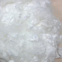 Matériau de remplissage vierge multicolore prix de la balle en fibre polyester hcs