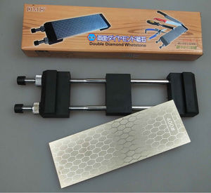 מקצועי LX-1012 מיני יהלומי דו צדדי סכין אבן משחזת עם מתכוונן אבן מחזיק - Product Image 5