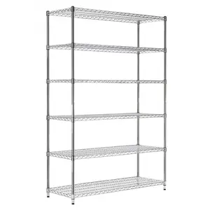 Shelving NSF Certificated ISO Approved Epoxy Coated Closet Wire Shelving