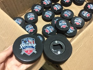 Ice Hockey Puck Cụ Mở, Khuyến Mại Hockey Puck Mở Chai - Product Image 4