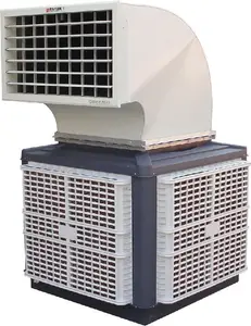 wall roof mounted evaporative air conditioner/evaporative water cooler